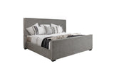 Ava Grey King Panel Bed by Happy Homes at Eve Furniture