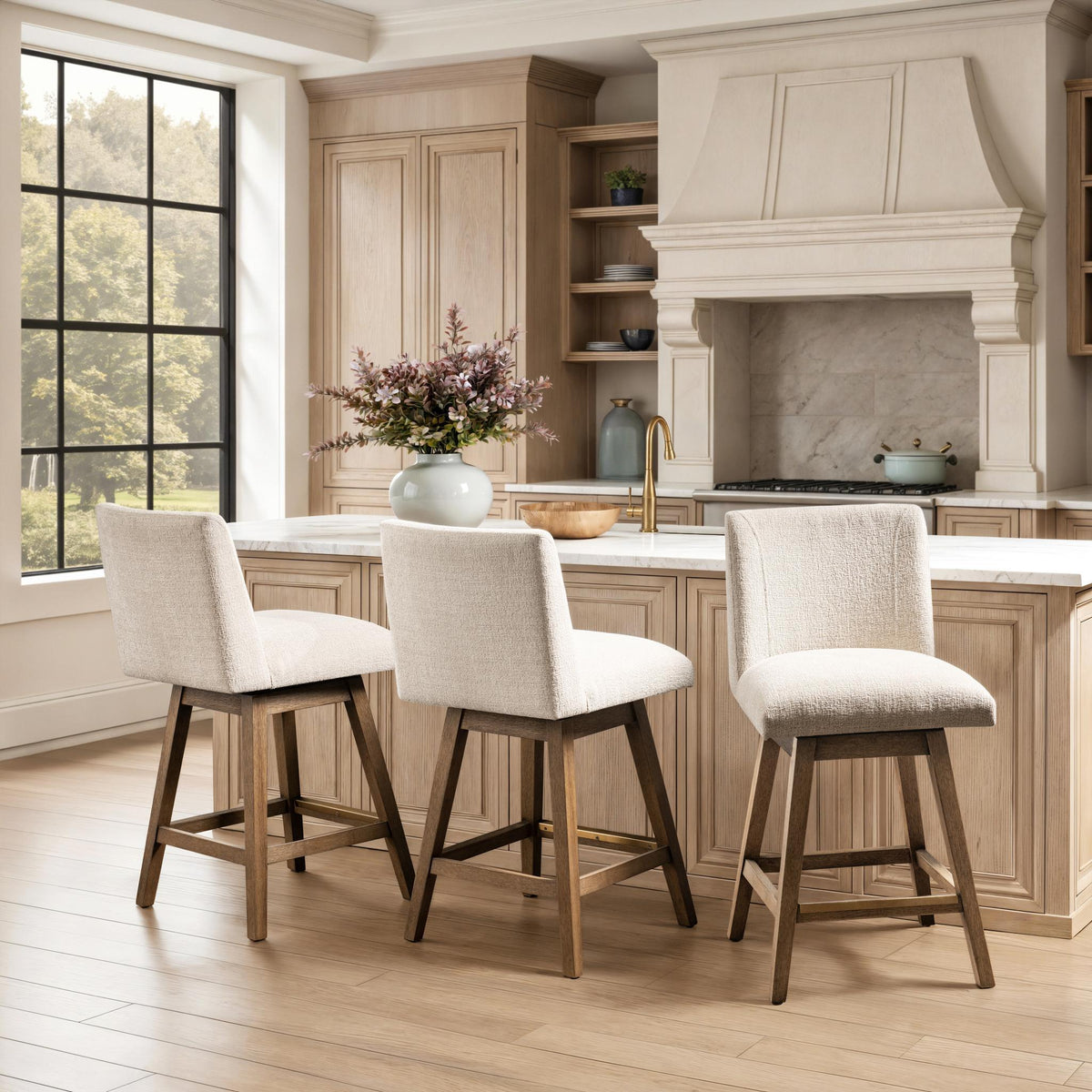 Ava Swivel Counter Stool by Classic Home at Eve Furniture