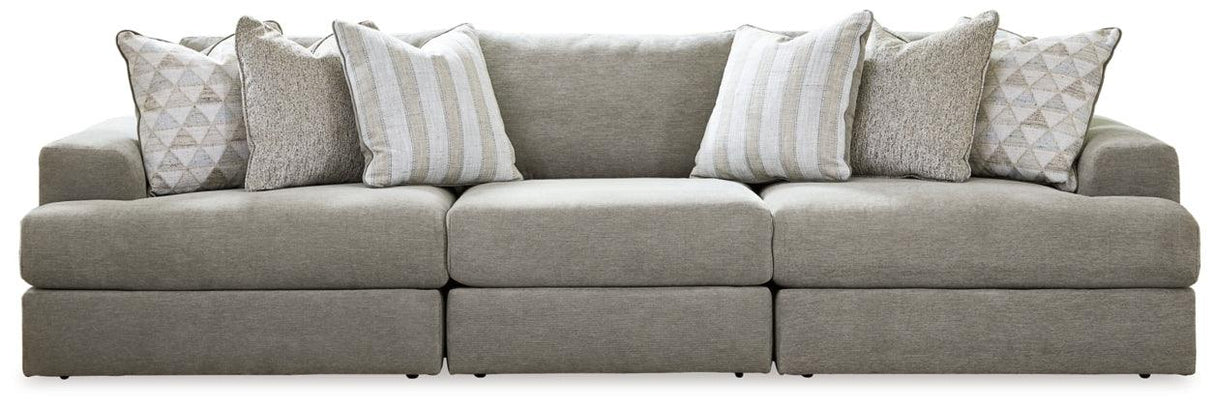 Avaliyah Ash 3-Piece Modular Sofa by Ashley at Eve Furniture
