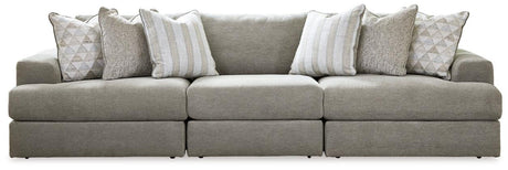 Avaliyah Ash 3-Piece Modular Sofa by Ashley at Eve Furniture
