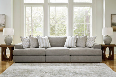 Avaliyah Ash 3-Piece Modular Sofa by Ashley at Eve Furniture