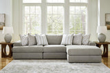 Avaliyah Ash 3-Piece Sectional with Chaise by Ashley at Eve Furniture