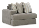 Avaliyah Ash 6-Piece Sectional by Ashley at Eve Furniture