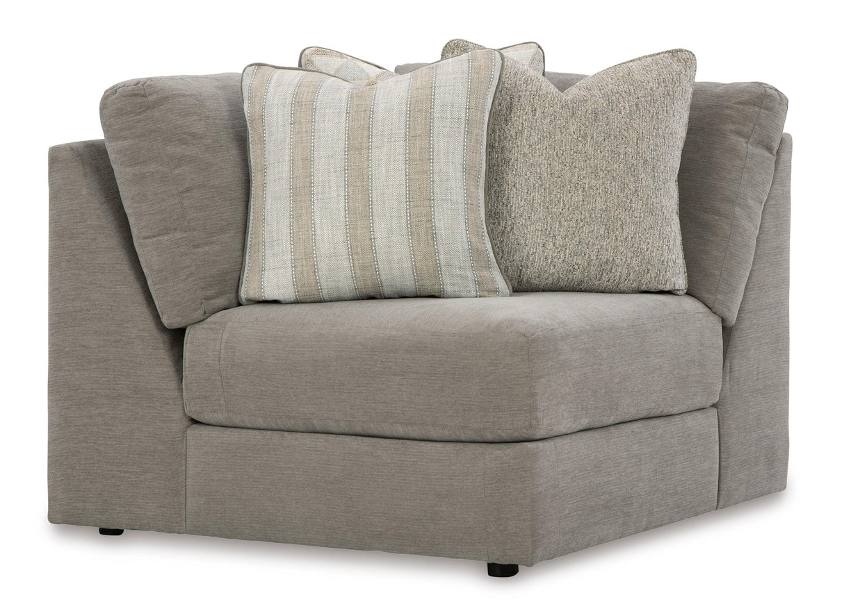 Avaliyah Ash 7-Piece Right Arm Facing (RAF) Chaise Sectional by Ashley at Eve Furniture