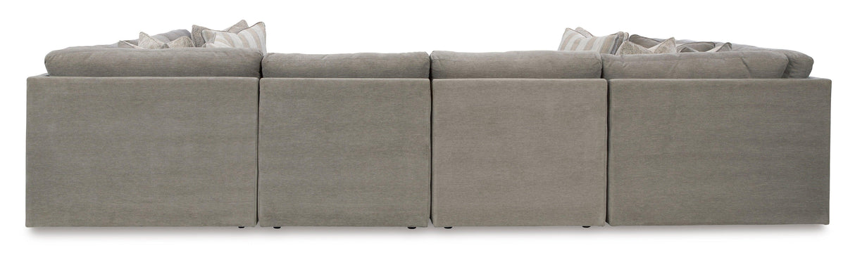 Avaliyah Ash 8-Piece Sectional by Ashley at Eve Furniture