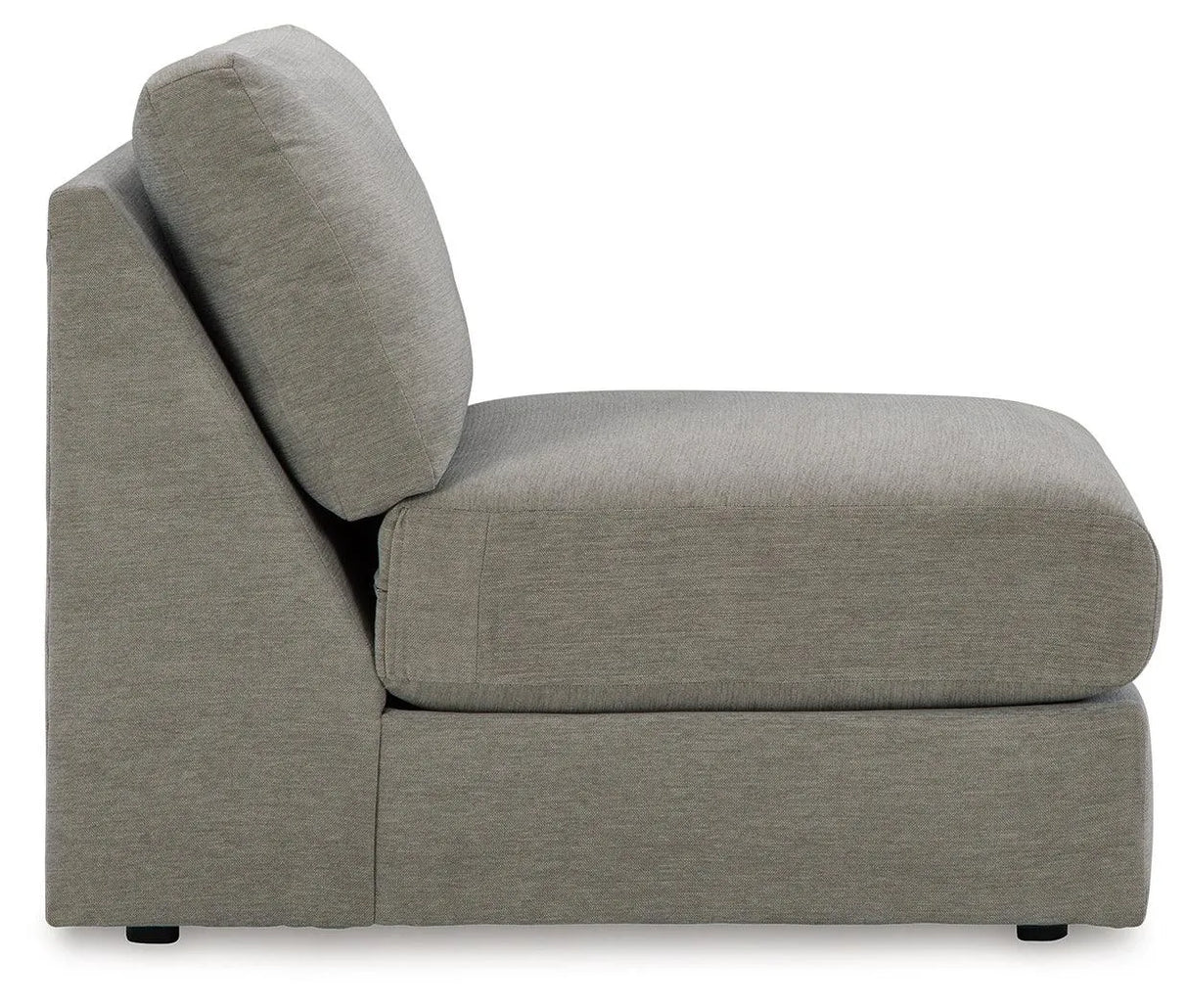 Avaliyah Ash Armless Chair by Ashley at Eve Furniture
