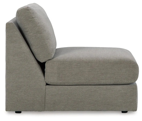 Avaliyah Ash Armless Chair by Ashley at Eve Furniture