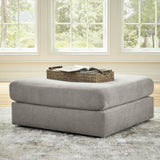 Avaliyah Ash Oversized Accent Ottoman by Ashley at Eve Furniture