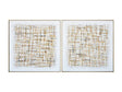 Avalon Gold/White Canvas by Crestview at Eve Furniture