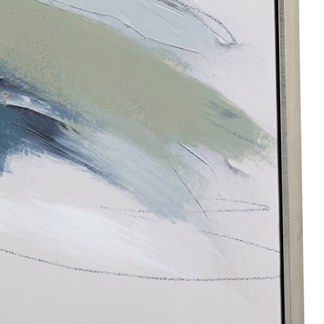 Avalon Green/Blue Canvas by Crestview at Eve Furniture