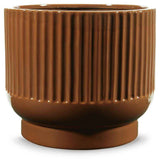 Avalyah Burnt Umber Vase by Ashley at Eve Furniture