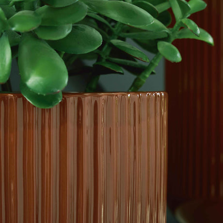 Avalyah Burnt Umber Vase by Ashley at Eve Furniture