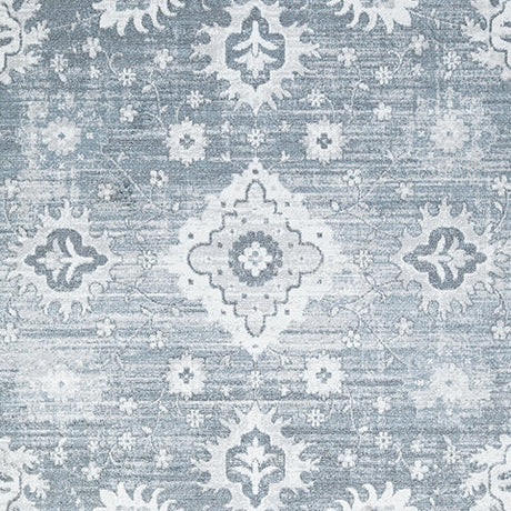 Avanworths Blue/Gray/Ivory Washable Large Rug by Ashley at Eve Furniture