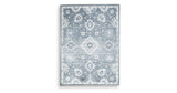 Avanworths Blue/Gray/Ivory Washable Large Rug by ASHLEY FURNITURE at Eve Furniture
