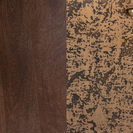 Avara Burnished Kona 4 Door Cabinet by Classic Home at Eve Furniture