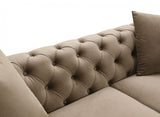 Avara Warm Mink Brown Sofa by Furniture of America at Eve Furniture