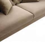 Avara Warm Mink Brown Sofa by Furniture of America at Eve Furniture