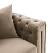 Avara Warm Mink Brown Sofa by Furniture of America at Eve Furniture