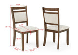 Avasa Brown 5-Piece Dining Room Set by Crown Mark at Eve Furniture
