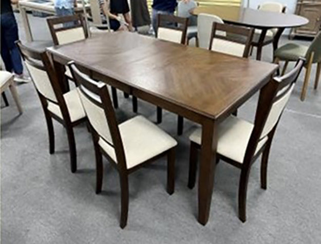 Avasa Brown 5-Piece Dining Room Set by Crown Mark at Eve Furniture
