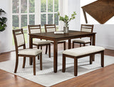 Avasa Brown 5-Piece Dining Room Set by Crown Mark at Eve Furniture