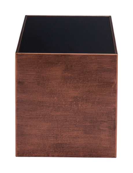 Aveiro Copper & Black Coffee Table by Zuomod at Eve Furniture
