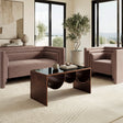 Aveiro Copper & Black Coffee Table by Zuomod at Eve Furniture