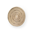 Avel Light Brown Seagrass W/Dark Brown String Round Wall Hanging Plate by Mercana at Eve Furniture