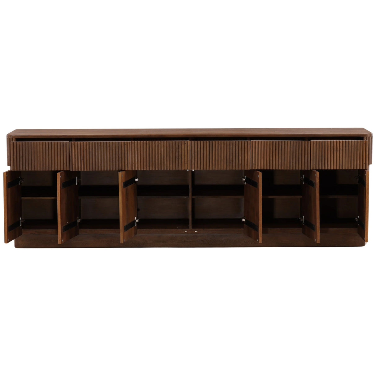 Avelina Sideboard, Brown by Dovetail at Eve Furniture