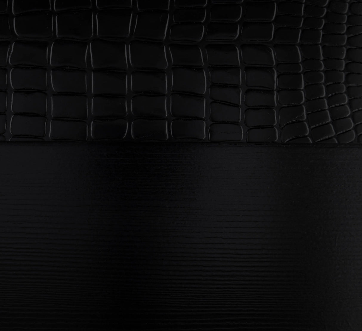 Aveline Black King LED Upholstered Panel Bed by Homelegance at Eve Furniture
