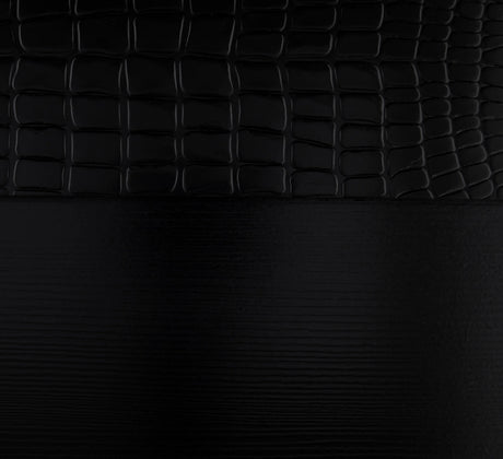 Aveline Black King LED Upholstered Panel Bed by Homelegance at Eve Furniture