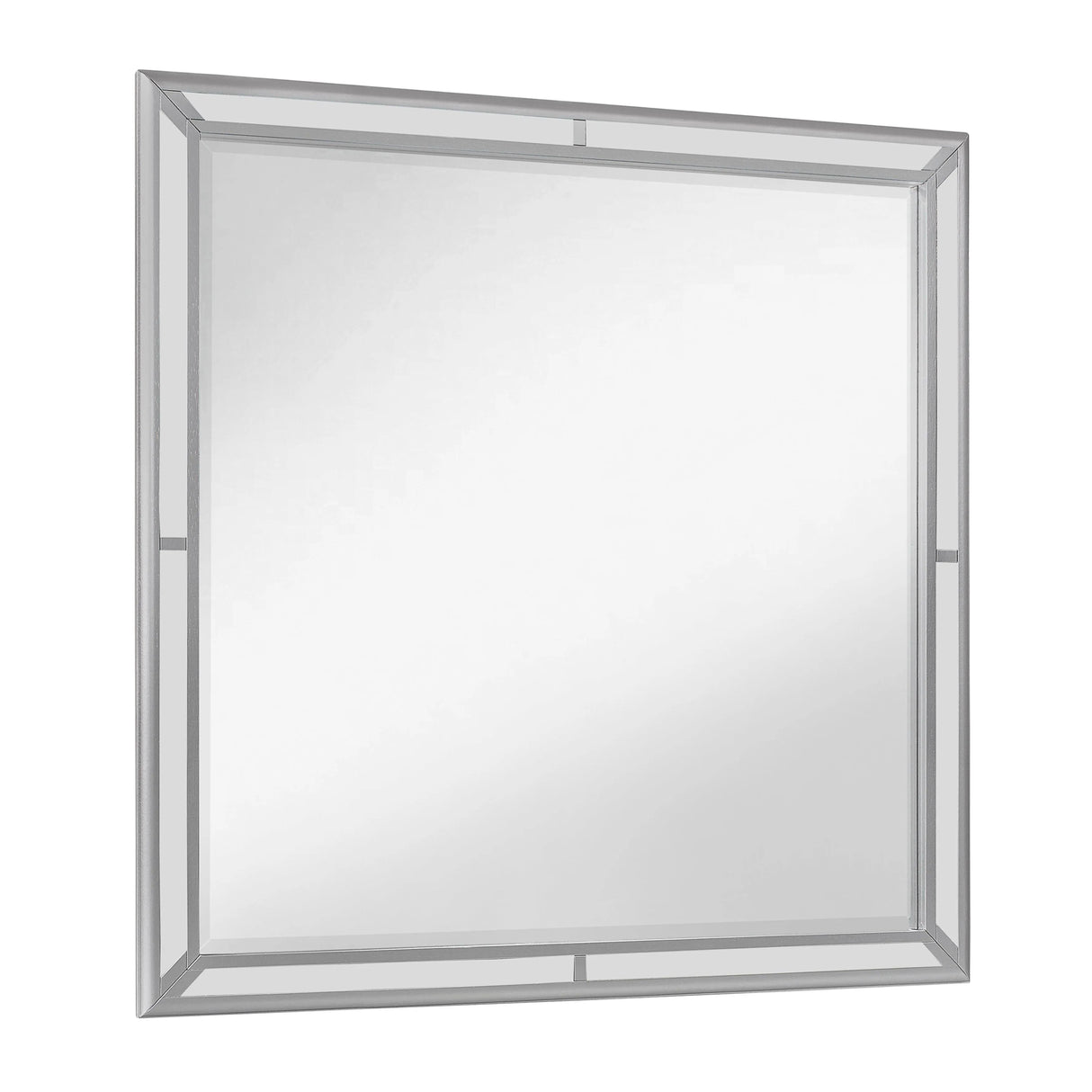 Aveline Silver Mirror (Mirror Only) by Homelegance at Eve Furniture