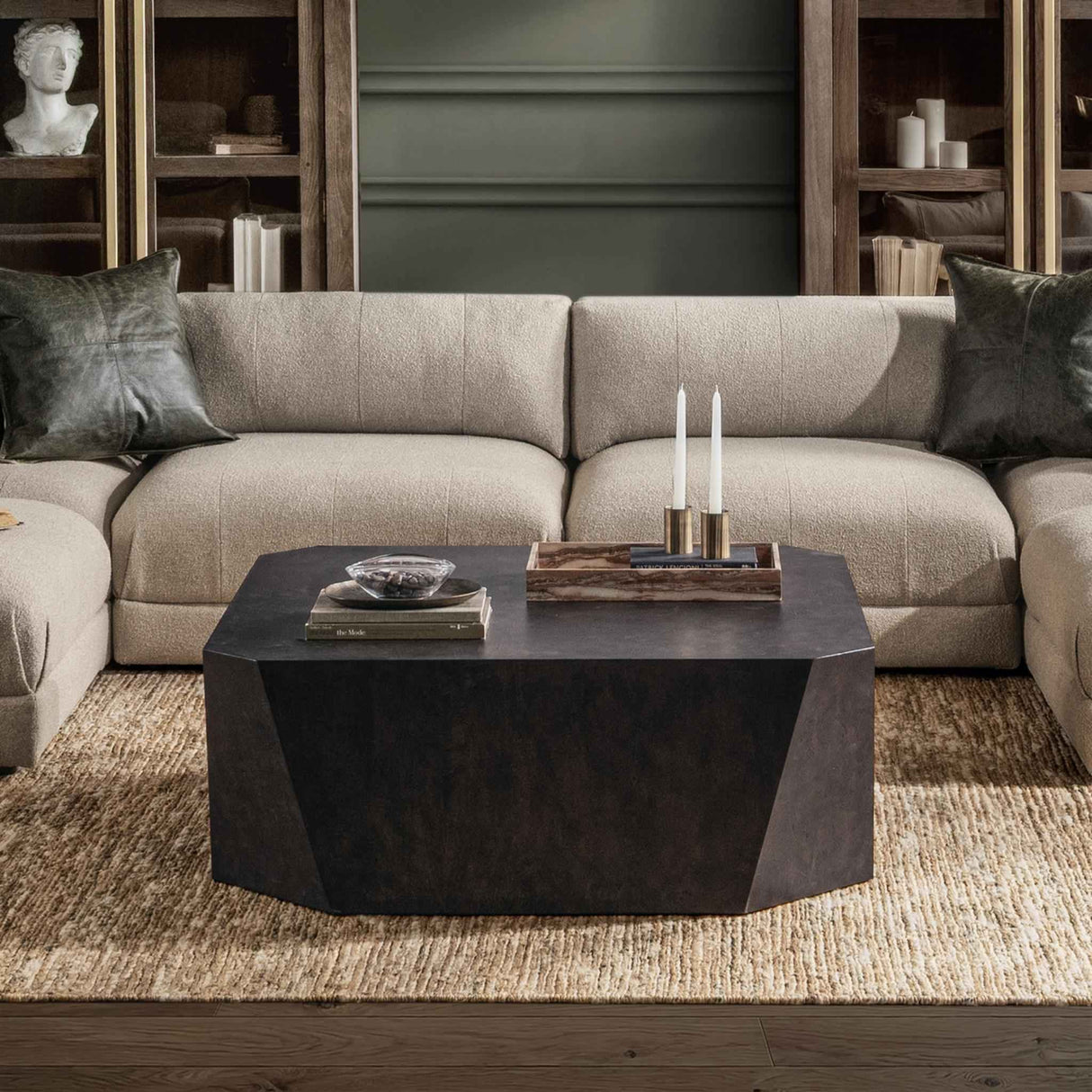 Avena Brown Coffee Table by Classic Home at Eve Furniture
