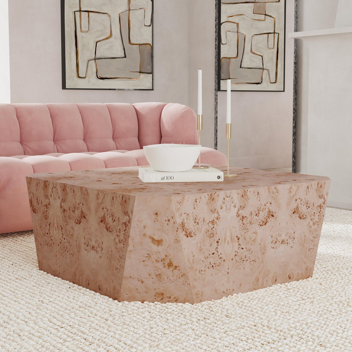 Avena Coffee Table - Natural by Classic Home at Eve Furniture