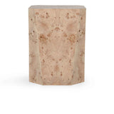 Avena Natural Square End Table by Classic Home at Eve Furniture
