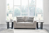 Avenal Park Flannel Loveseat by Ashley at Eve Furniture