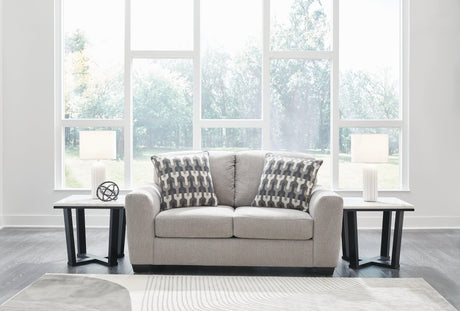 Avenal Park Flannel Loveseat by Ashley at Eve Furniture