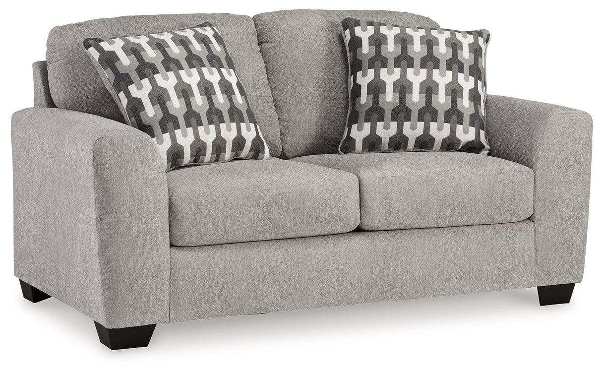 Avenal Park Flannel Loveseat by Ashley at Eve Furniture
