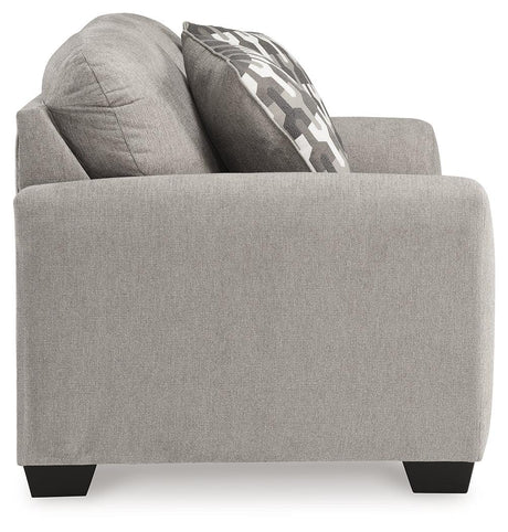 Avenal Park Flannel Loveseat by Ashley at Eve Furniture