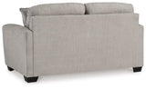 Avenal Park Flannel Loveseat by Ashley at Eve Furniture