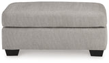 Avenal Park Flannel Ottoman