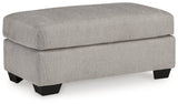 Avenal Park Flannel Ottoman by Ashley at Eve Furniture