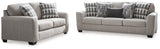 Avenal Park Flannel Sofa and Loveseat by Ashley at Eve Furniture