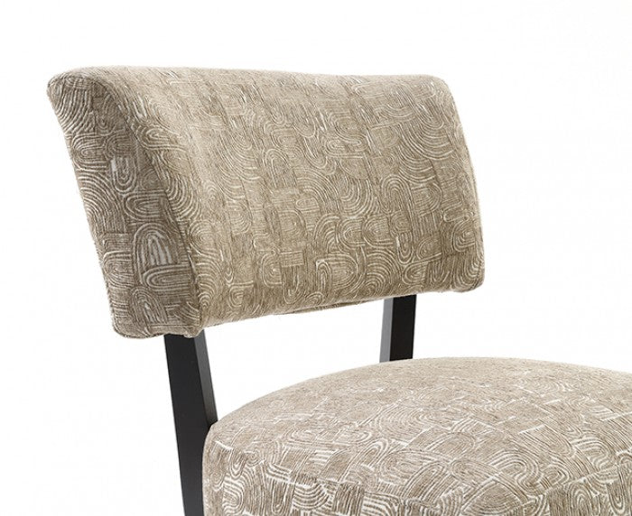 Aveni Beige Accent Chair by Furniture of America at Eve Furniture