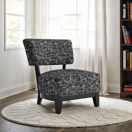 Aveni Black Accent Chair by Furniture of America at Eve Furniture