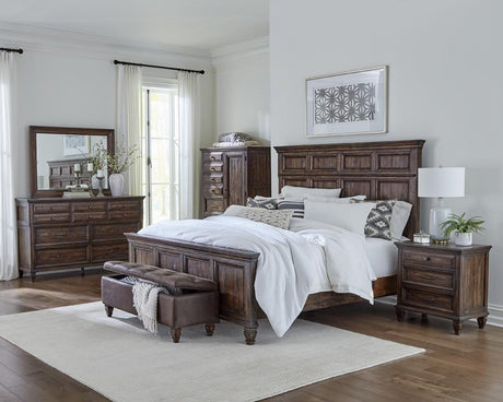 Avenue Weathered Burnished Brown 8-Drawer Dresser