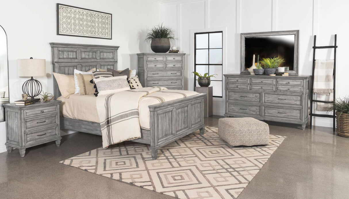 Avenue Gray 8-Drawer Rectangular Chest