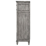 Avenue Gray 8-Drawer Rectangular Chest