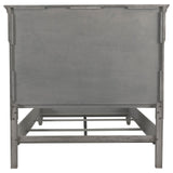 Avenue California King Panel Bed Gray