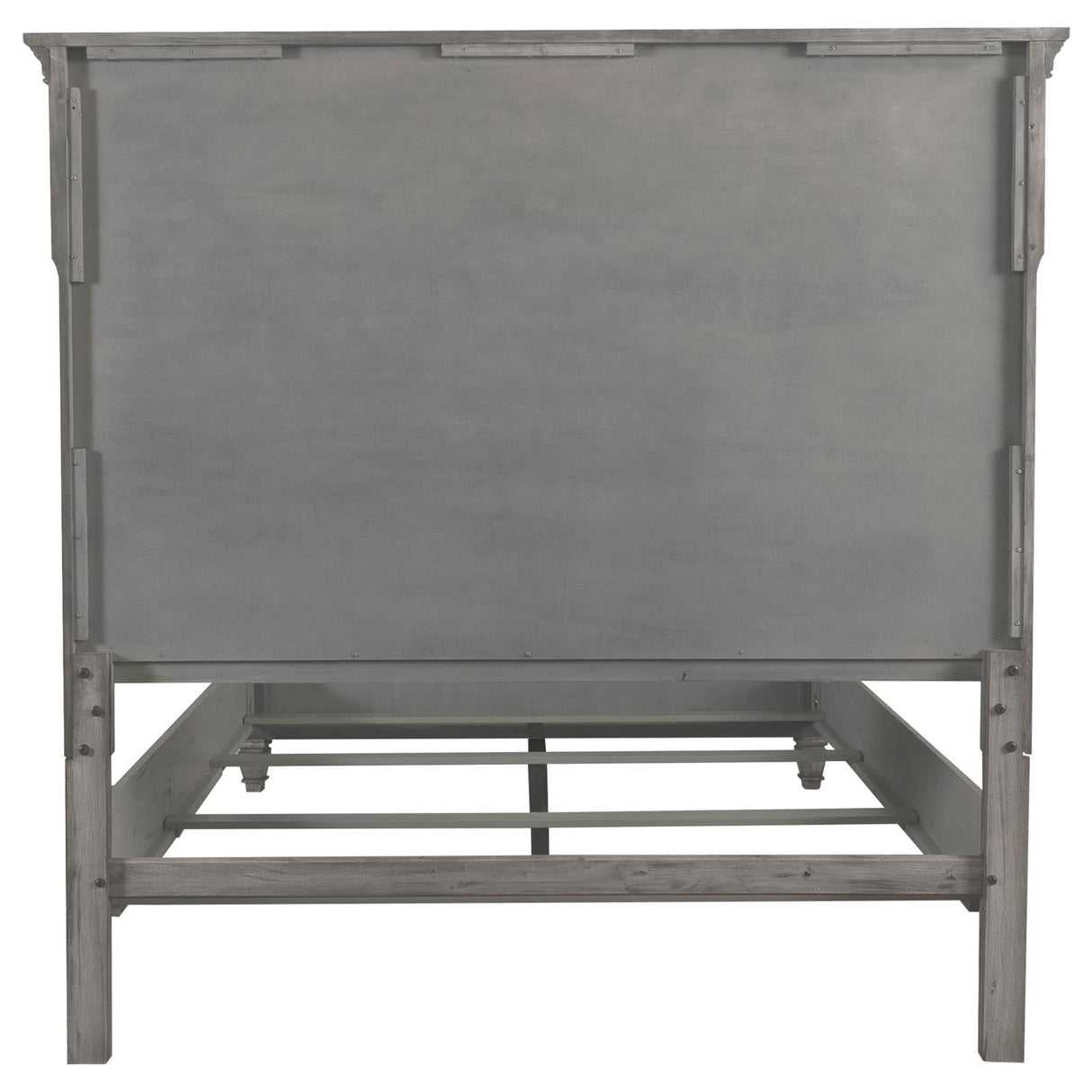 Avenue Eastern King Panel Bed Gray